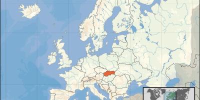 Slovakia lokasyon sa mapa ng mundo